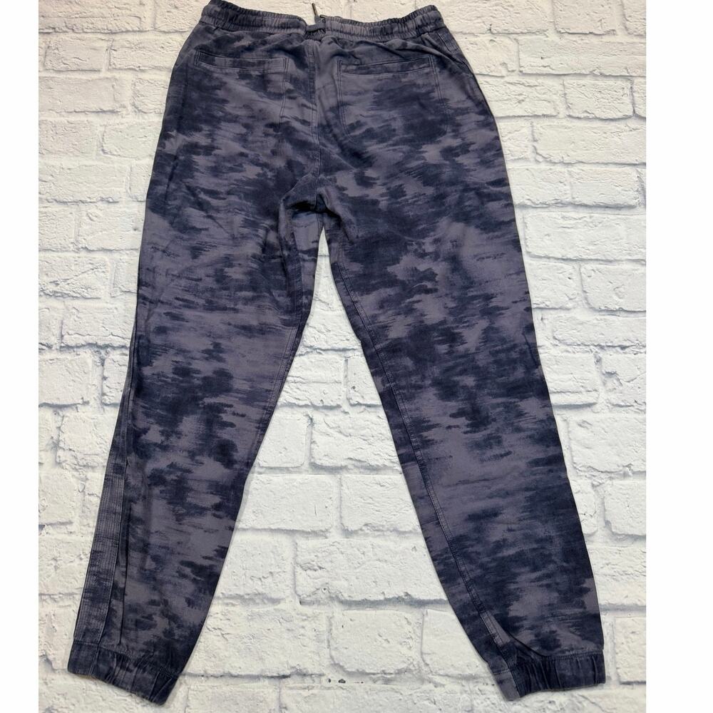 Athleta Farallon Jogger Purple Space Dye Elastic Waist Active 8 657547-01 J2810